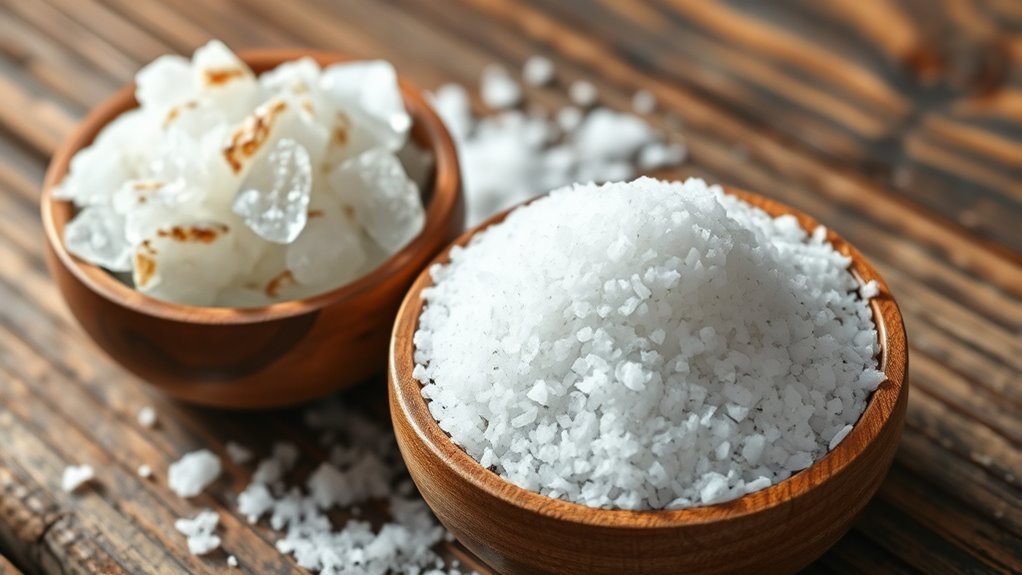 coarser additive free sodium chloride