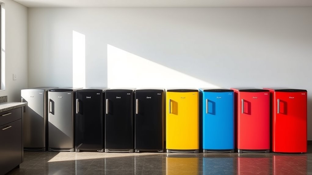compact apartment refrigerator options