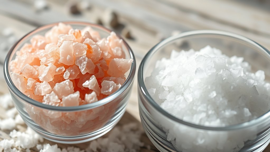 comparing color and mineral content