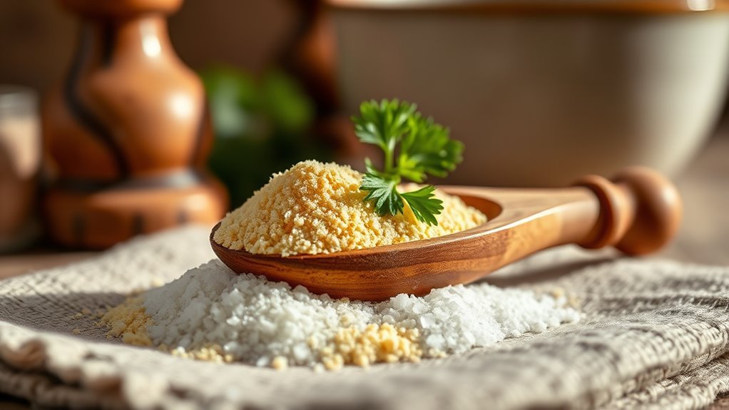 control garlic and salt
