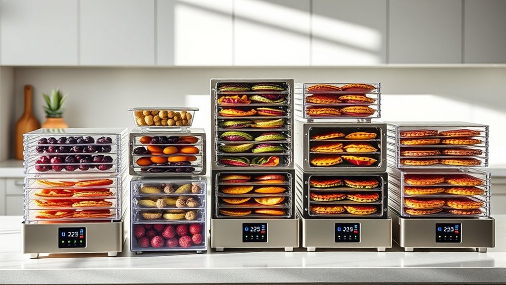 dehydrator capacity airflow noise