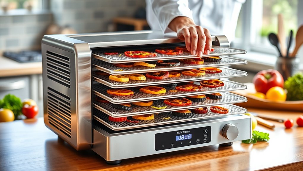 dehydrator capacity control features