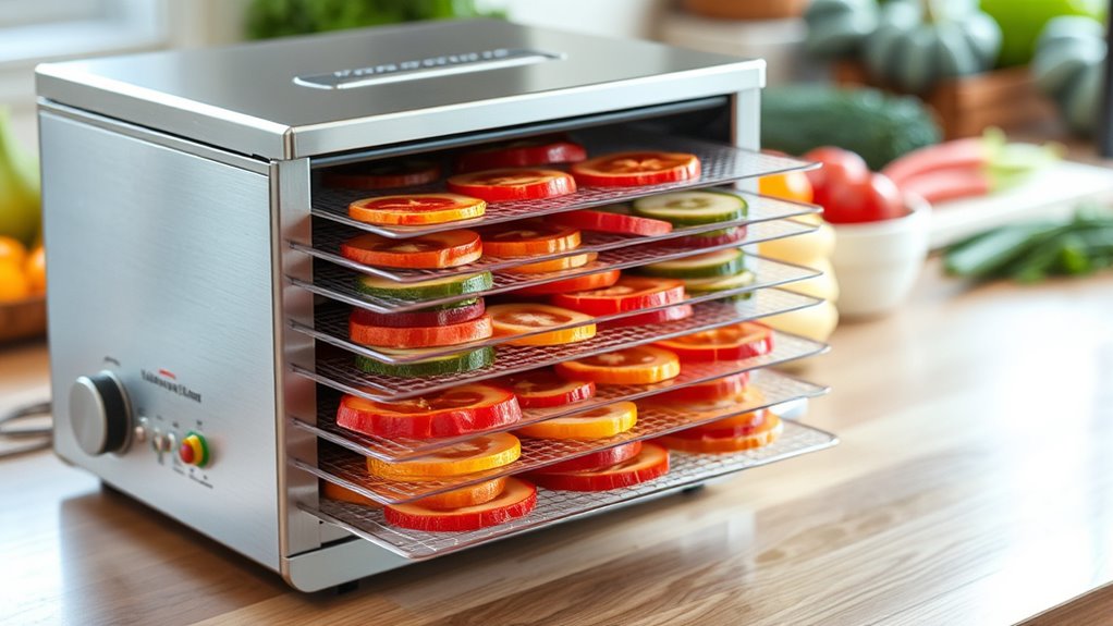 dehydrator capacity features durability