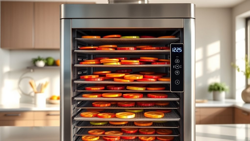 dehydrator capacity features safety