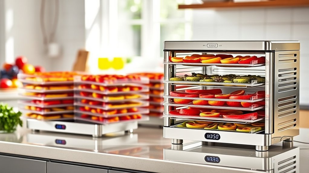 dehydrator capacity noise durability