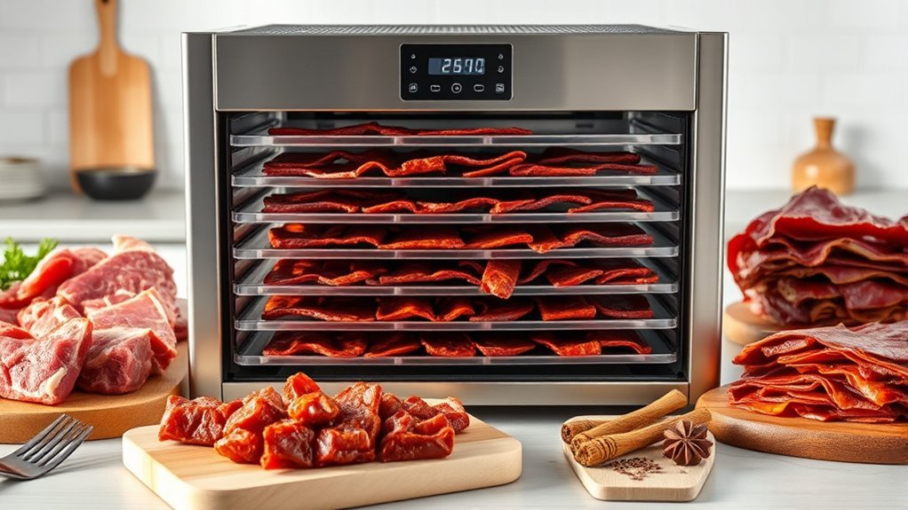 dehydrator capacity safety features