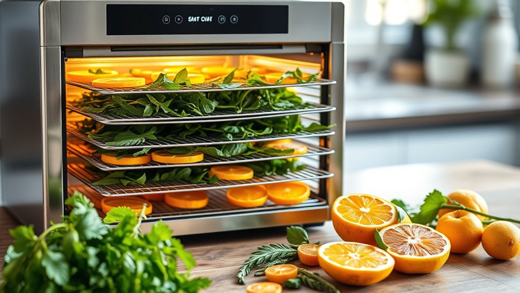 dehydrator features and capacity