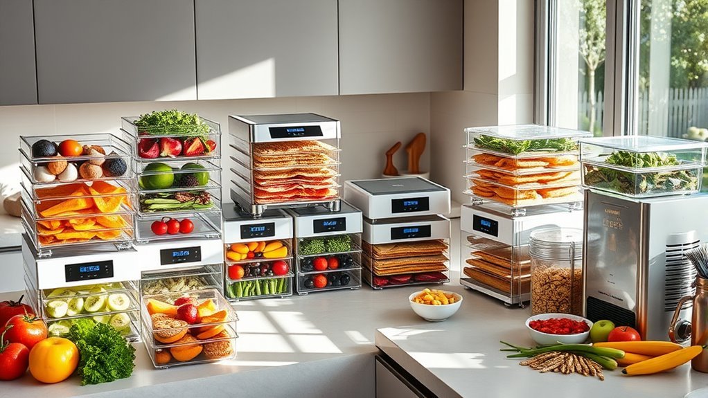 dehydrator features and capacity