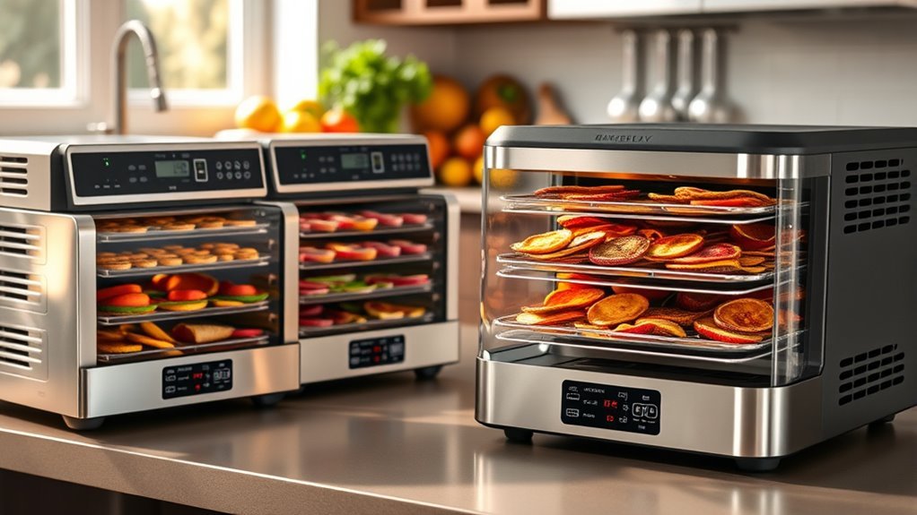 dehydrator features and capacity