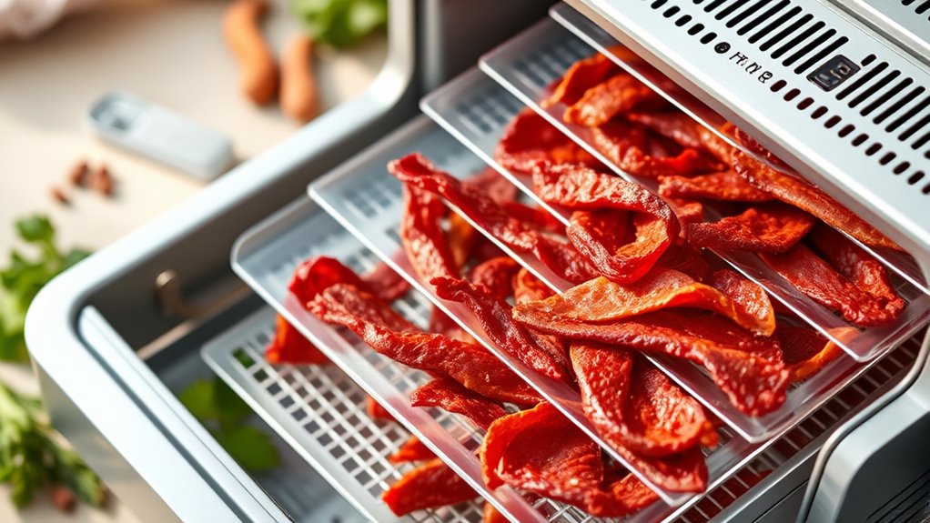 dehydrator features and capacity
