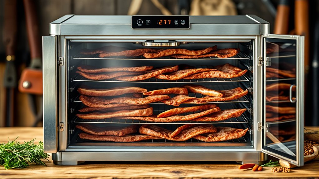 dehydrator features and capacity