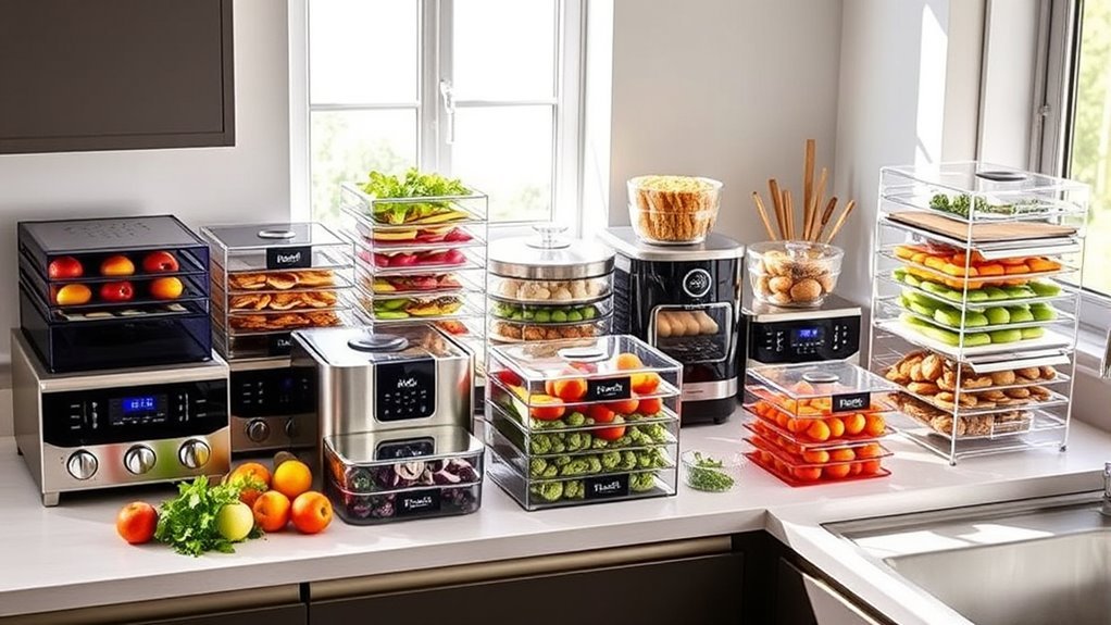 dehydrator features and capacity