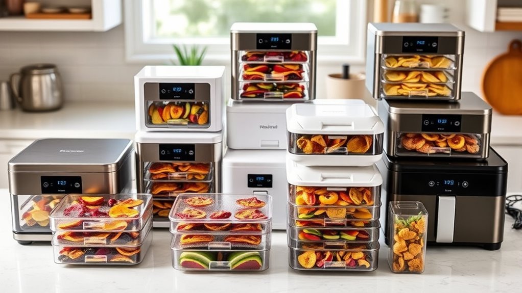 dehydrator features and costs
