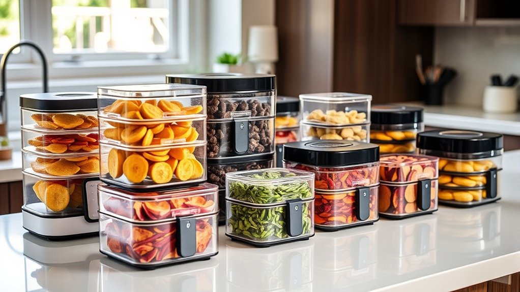 dehydrator features and efficiency