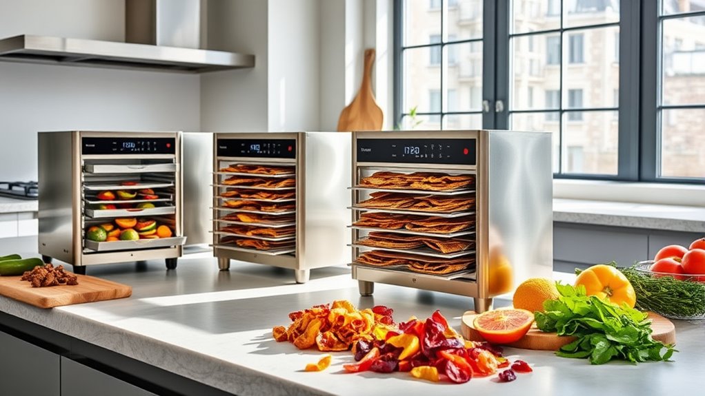 dehydrator features and efficiency