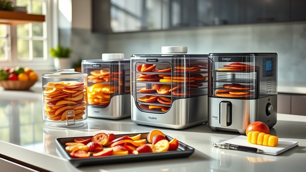 dehydrator features and efficiency