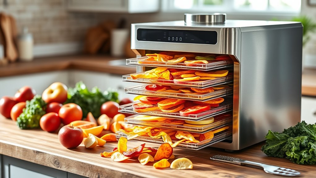 dehydrator features and options