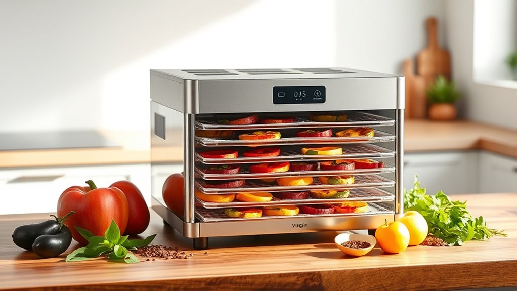 dehydrator features and safety