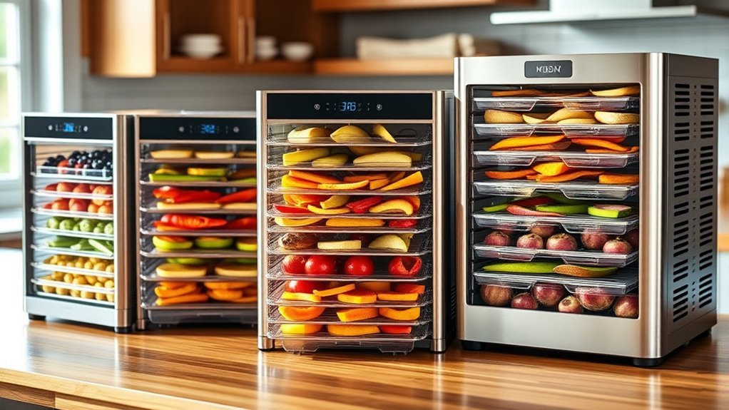 dehydrator features and safety