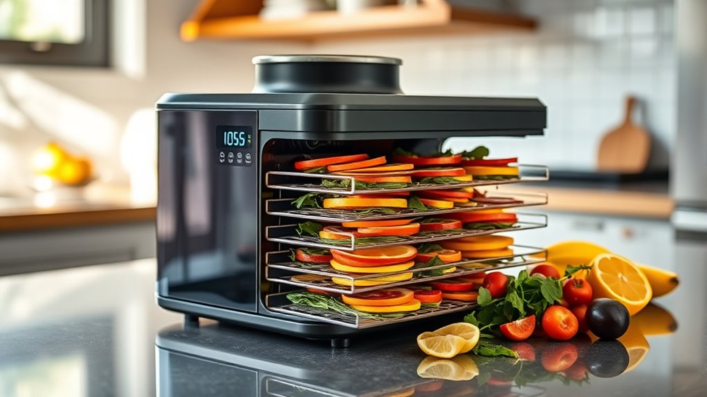 dehydrator features and safety
