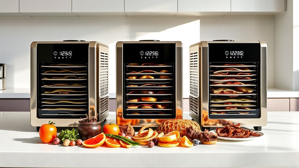 dehydrator features and safety