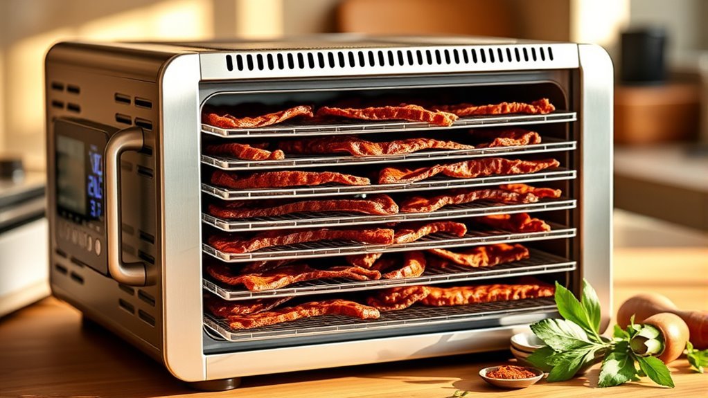 dehydrator features and safety