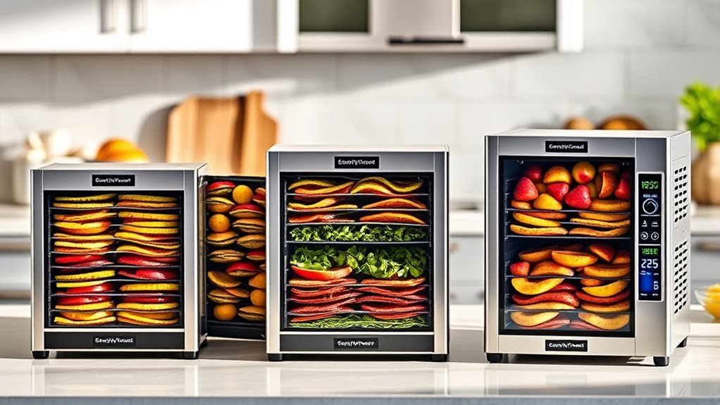 dehydrator features and safety