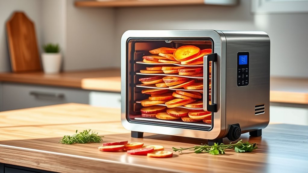 dehydrator features and size