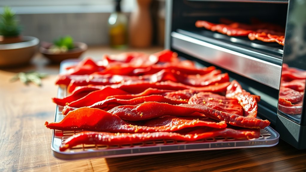 dehydrator features for jerky