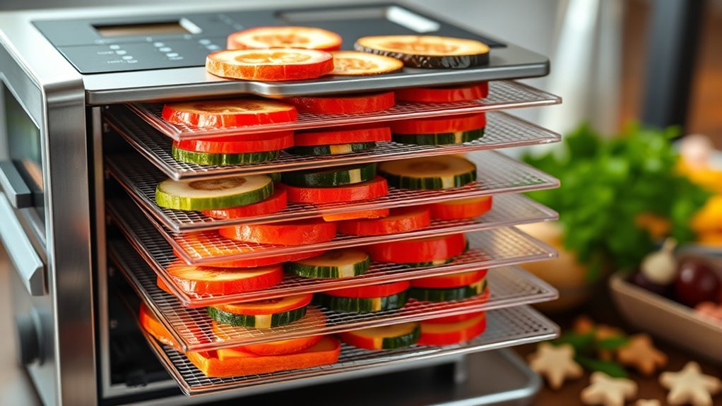 dehydrator safety and capacity