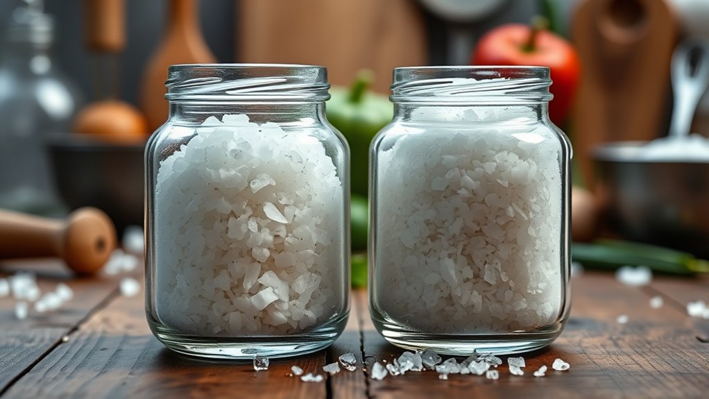 different salts for canning