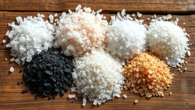 different salts for cooking