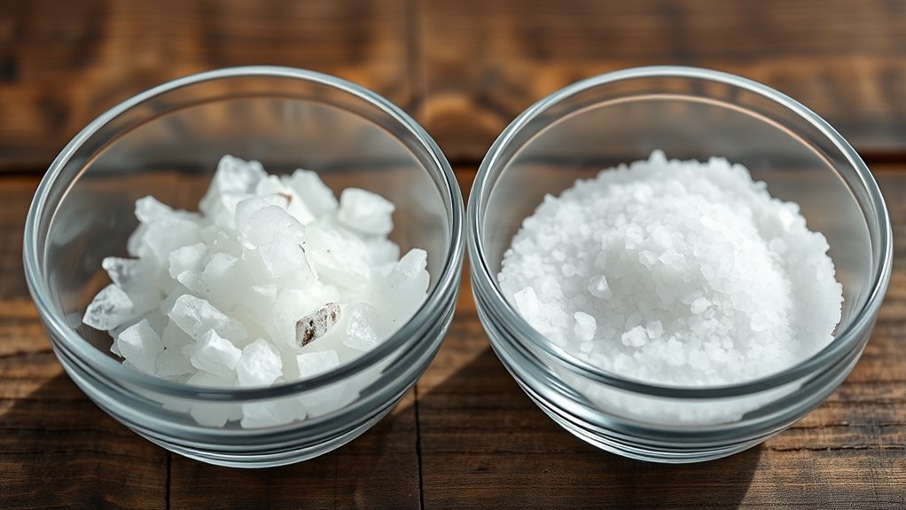 different types of salt