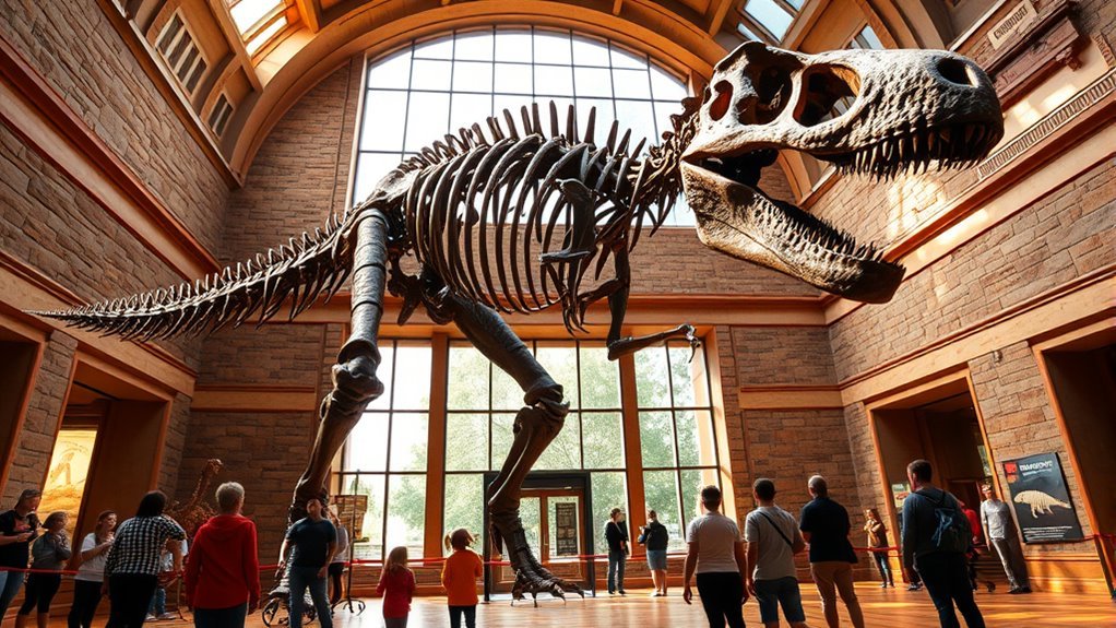 dinosaur fossils and excavation