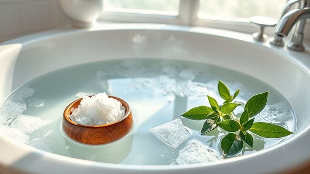 epsom salt bath relief