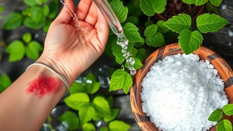 epsom salt for poison ivy