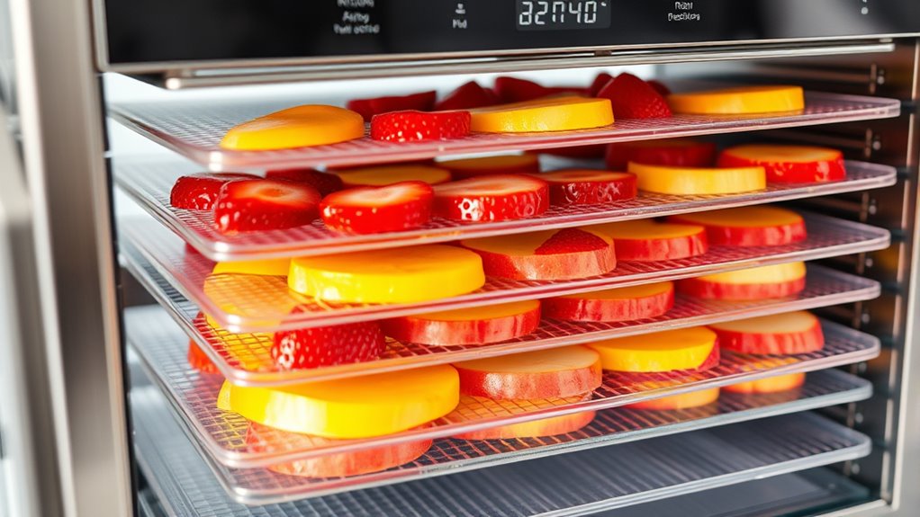 fruit dehydrator features