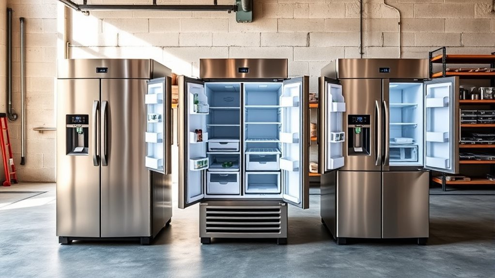 garage fridge freezer considerations
