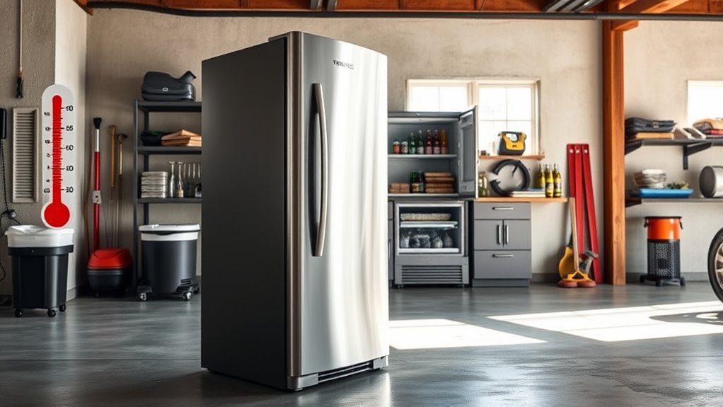 garage refrigerator considerations