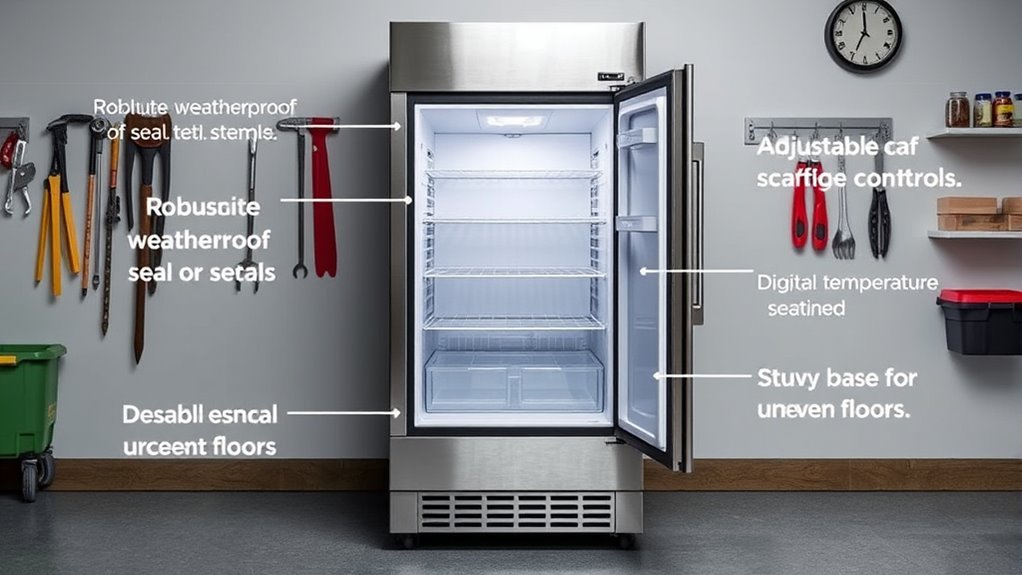 garage refrigerator freezer considerations