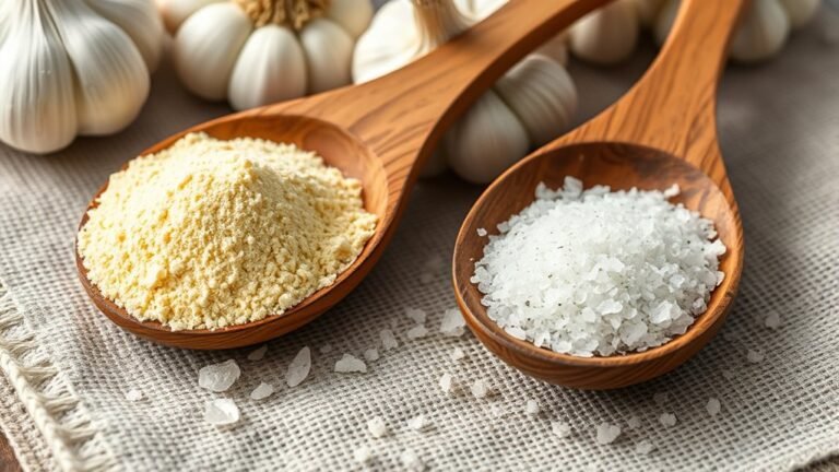 garlic powder vs salt