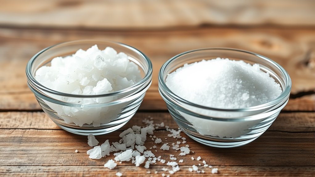 grain size affects salt usage