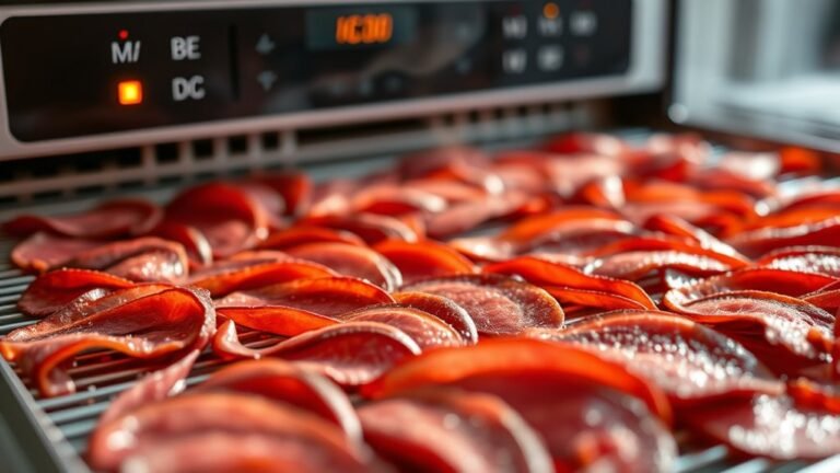 ideal jerky drying temperatures