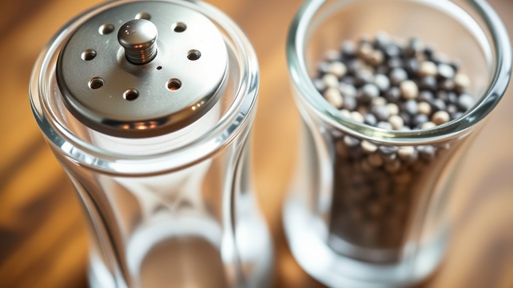 identify salt versus pepper