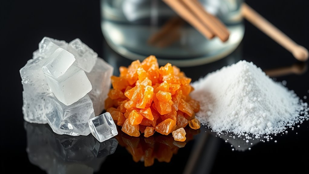 identify salts by ionic formation