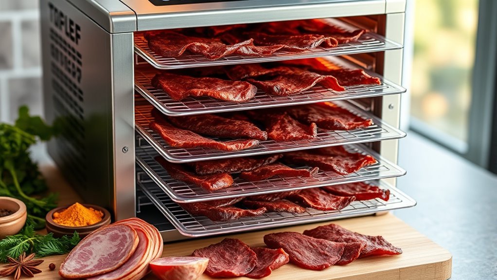 jerky dehydrator features