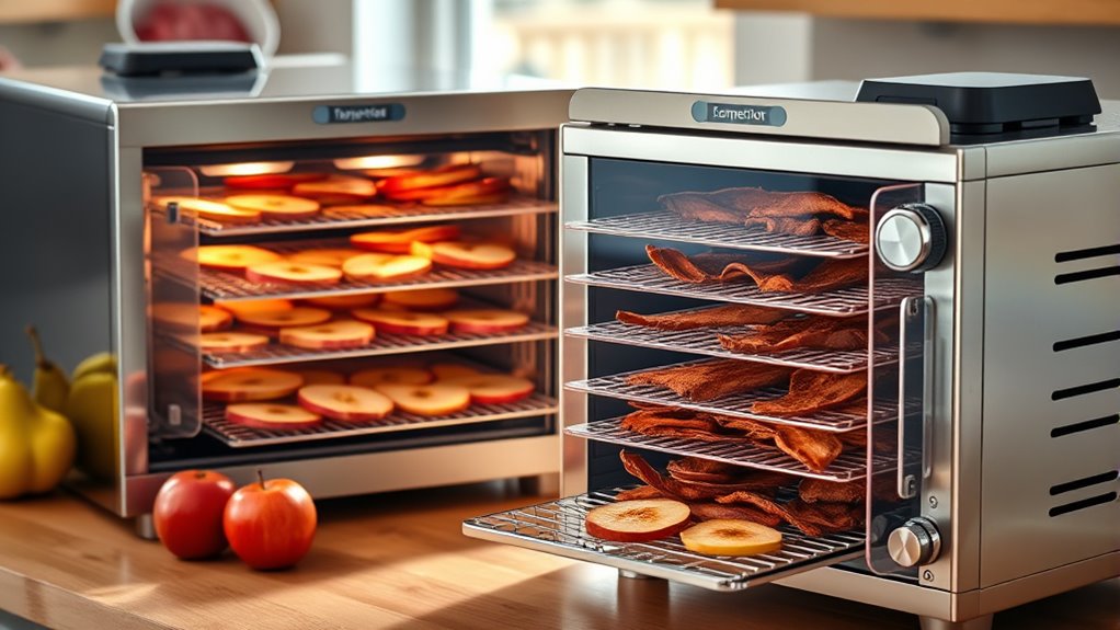 key features for dehydrators