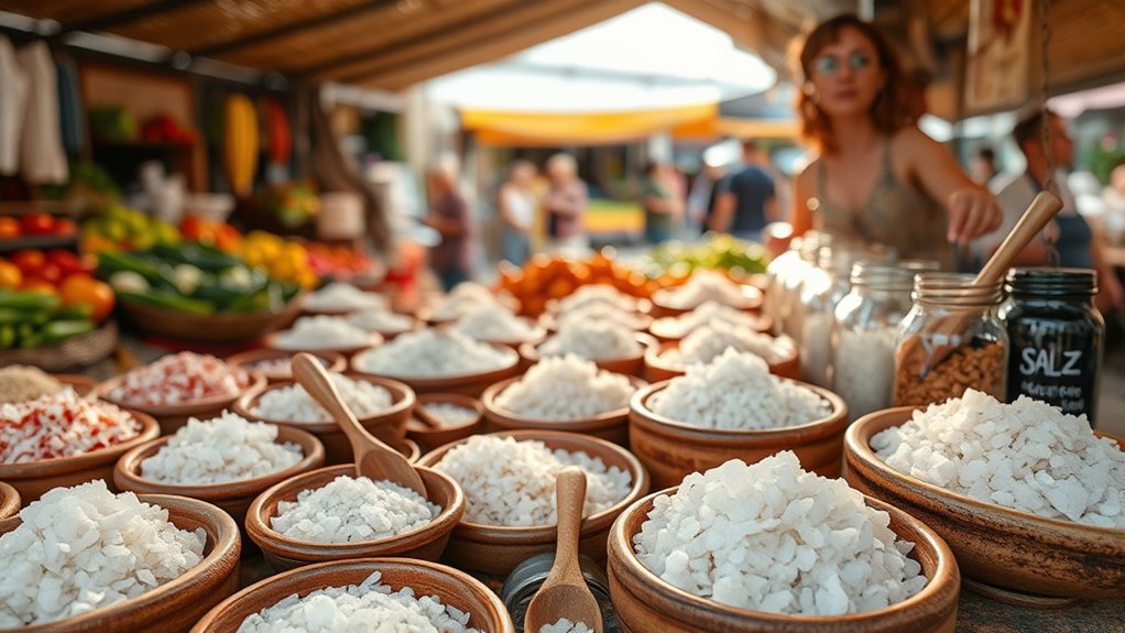 local markets offer artisanal salts