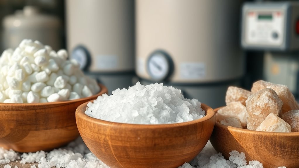 maintain proper salt levels