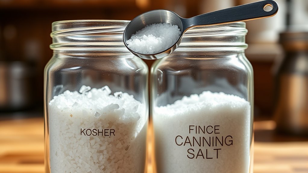 measure salt accurately by weight